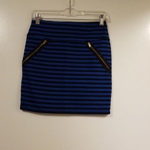 Xhilaration Skirts - Blue striped skirt Xhilaration Skirts - Blue striped skirt